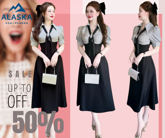 Elegant Two-Piece Style Dress – A perfect combination