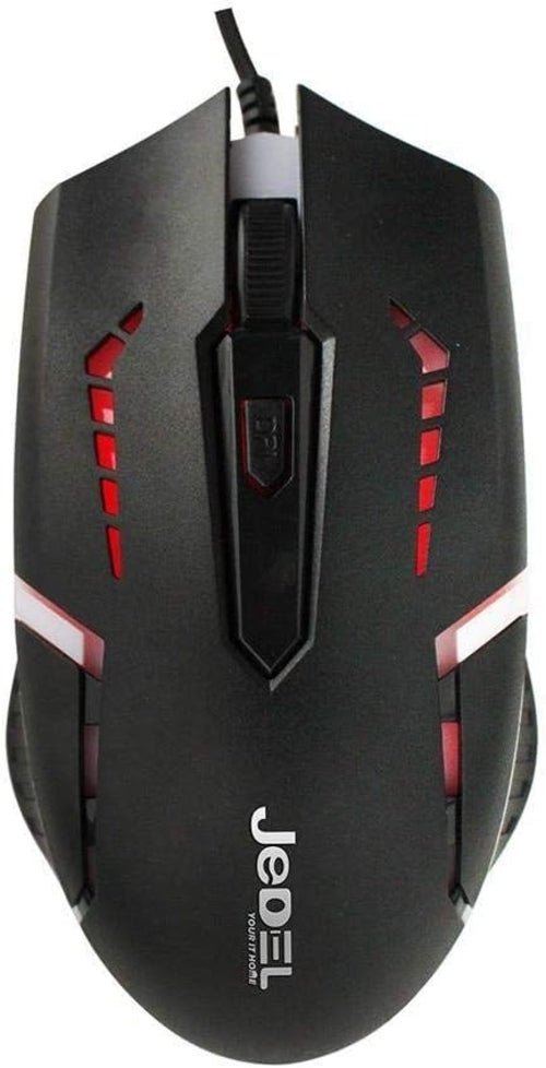 Jedel GK100 White Gaming Keyboard and Mouse Bundle