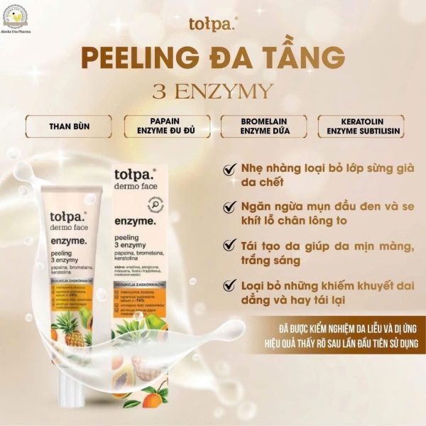 PEELING ĐA TẦNG 3 ENZYME THUẦN CHAY - Hình ảnh 4